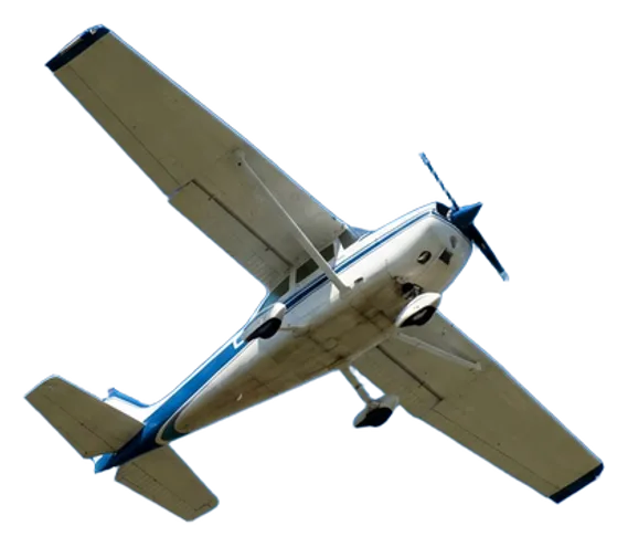 Aircraft in flight